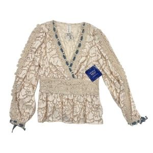 ReDifind Tan Long Sleeve Blouse